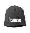 Fuck Cancer Unisex Toboggan Knit Hat Warm Hat Skull Cap. - Black - CQ187ESSG7A