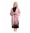 Women's Autumn/Winter Shawl Wrap Scarf Solid Colors Scarves Long Pashmina - 260-pink - CJ187K7GN3W