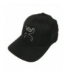 HOOey Brand Hammer Pin Pinstripe Black Flexfit Hat - S/M - CH188THYDEC