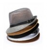 JOOWEN Classic Short Fedora Black L