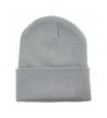 Hipster Knit Toque Beanie Skull Cap - Cloud Grey - C5128DL4WXF