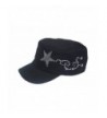 Crystal Flare Stars Castro Newsboy Hat - CJ11LJ860WL