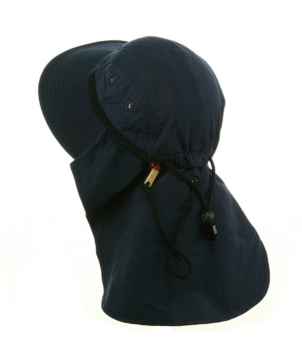 Big Size UV 45+ Extreme Condition Flap Hat Navy CS111QREXRT
