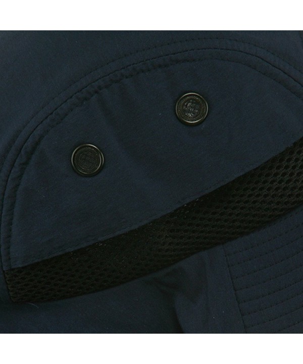 Big Size UV 45+ Extreme Condition Flap Hat Navy CS111QREXRT