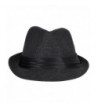 Simplicity Women Summer Fedora 756_Black in Men's Fedoras