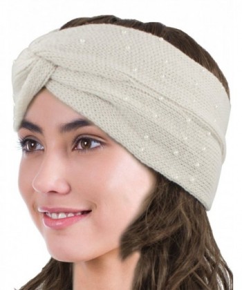 Dahlia Womens Knitted Twist Headband