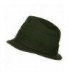 Leather Bow Wool Felt Fedora