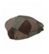 Mens Wool Blend Patchwork Ivy in Men's Newsboy Caps