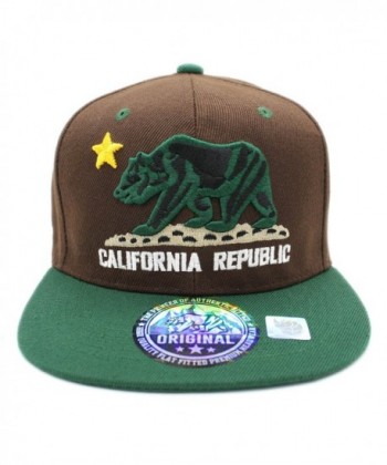 LAFSQ Embroidered California Republic Snapback