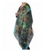 Seamaidmm Fashion Peacock Feather Chiffon in Fashion Scarves