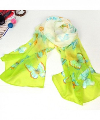 DZT1968%C2%AESpring Printed Butterfly Chiffon Pashmina