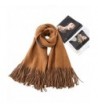 Scarves And Wraps Women's Super Soft Winter Scarf Shawls And Wraps Stole Pure Cashmere For Men - Bronze - C21873NZWIO