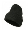 Big Stretch Waffle Stitch Cuff Beanie - Charcoal (for Big Head) - CV115EHCL6R