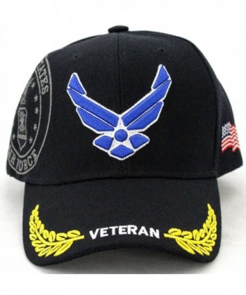 U.S. Air Force Veteran Embroidery Baseball Cap - C2128SRMKZL