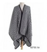 Tartan Blanket Scarf Houndstooth Cashmere