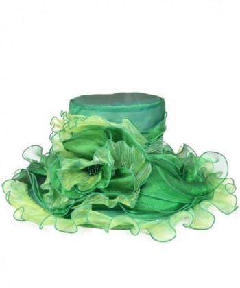 Kentucky Flounce Cocktail Bridal Ruffle Green