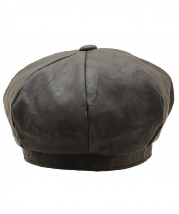 Women Gatsby Newsboy Bakerboy Leather in Men's Newsboy Caps