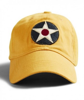 RED CANOE Mens Clothing Cap - Burnt Yellow - CF123FB9C5V