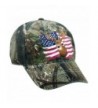 Realtree Adjustable Closure Deer and Flag Cap- Realtree Xtra Camo - CR11BV6NDPD