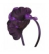 Inch Flower Satin Covered Headband