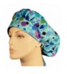 Bouffant Medical Scrub Cap - Splash Paint On Lt. Blue - CL18327AZET