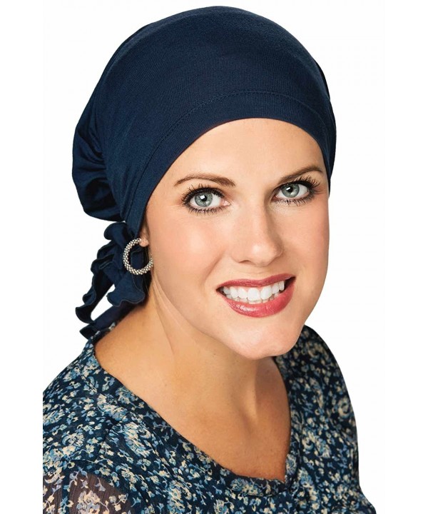 Easy On Pre-Tied Scarf In Bamboo Chemo- Cancer Head Covering Luxury ...