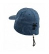 MG Washed Cotton Flap Hat Navy